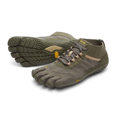 Men's Vibram V-Trek Casual Shoes Dark Grey | AUR01