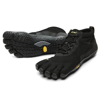 Men's Vibram V-Trek Insulated Casual Shoes Black | AUF33