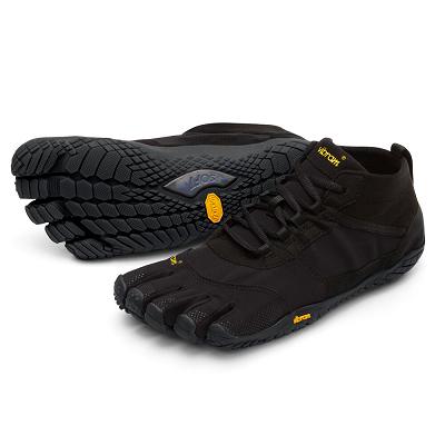 Men's Vibram V-Trek Trail Running Shoes Black | AUT47