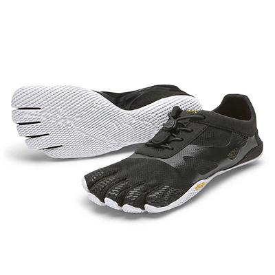 Women's Vibram KSO EVO Training Shoes Black / White | AUH08