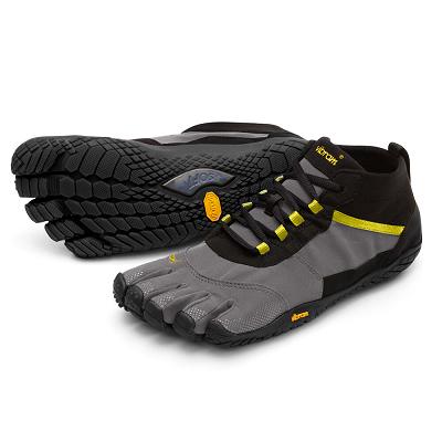 Women's Vibram V-Trek Casual Shoes Black / Grey | AUC14